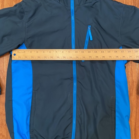 LAST CHANCE Columbia Youth Size 14/16 lightweight jacket pockets hood - Picture 2 of 15